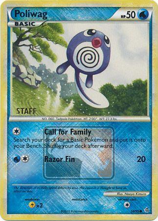 Poliwag (58/95) (League Promo Staff) [HeartGold & SoulSilver: Unleashed] | Gamers Paradise