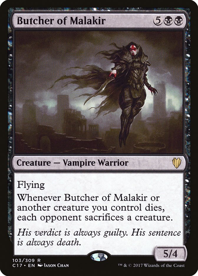 Butcher of Malakir [Commander 2017] | Gamers Paradise