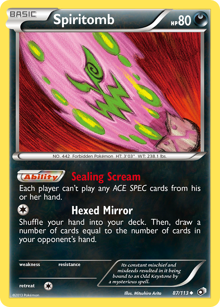 Spiritomb (87/113) [Black & White: Legendary Treasures] | Gamers Paradise
