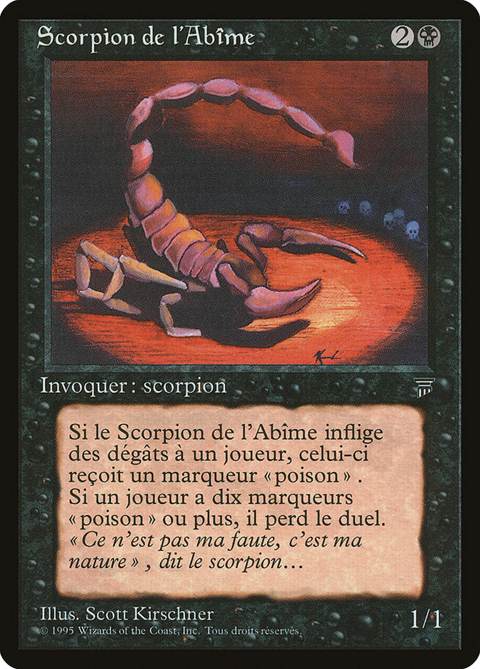 Pit Scorpion (French) - "Scorpion de l'Abime" [Renaissance] | Gamers Paradise