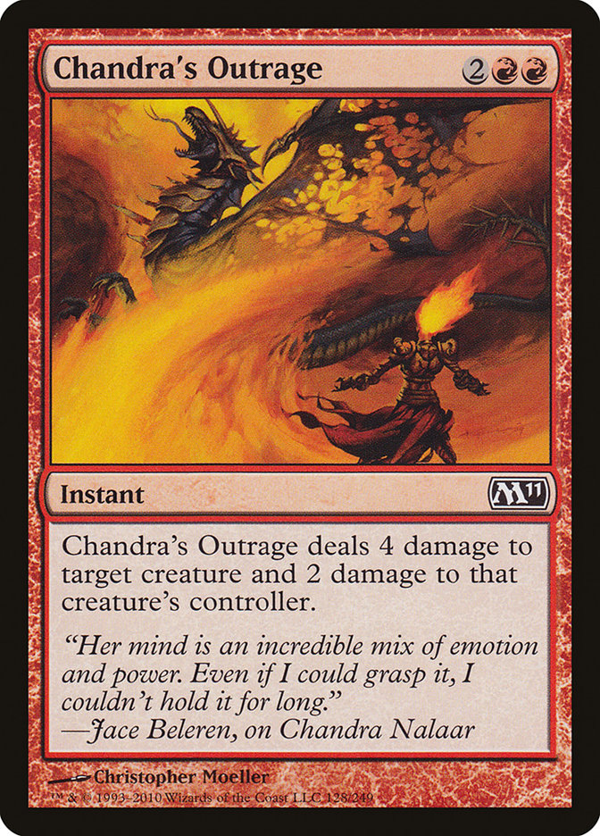 Chandra's Outrage [Magic 2011] | Gamers Paradise
