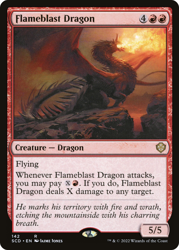 Flameblast Dragon [Starter Commander Decks] | Gamers Paradise