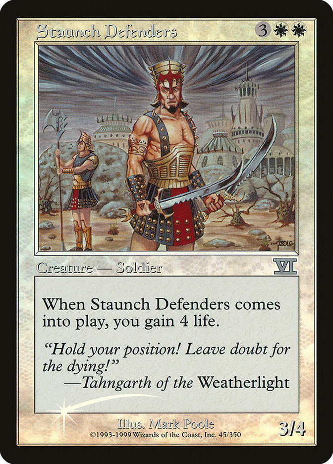 Staunch Defenders [Friday Night Magic 2000] | Gamers Paradise