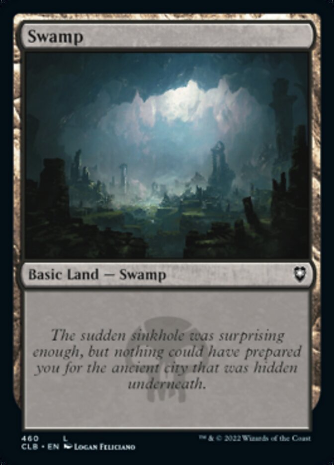 Swamp (460) [Commander Legends: Battle for Baldur's Gate] | Gamers Paradise