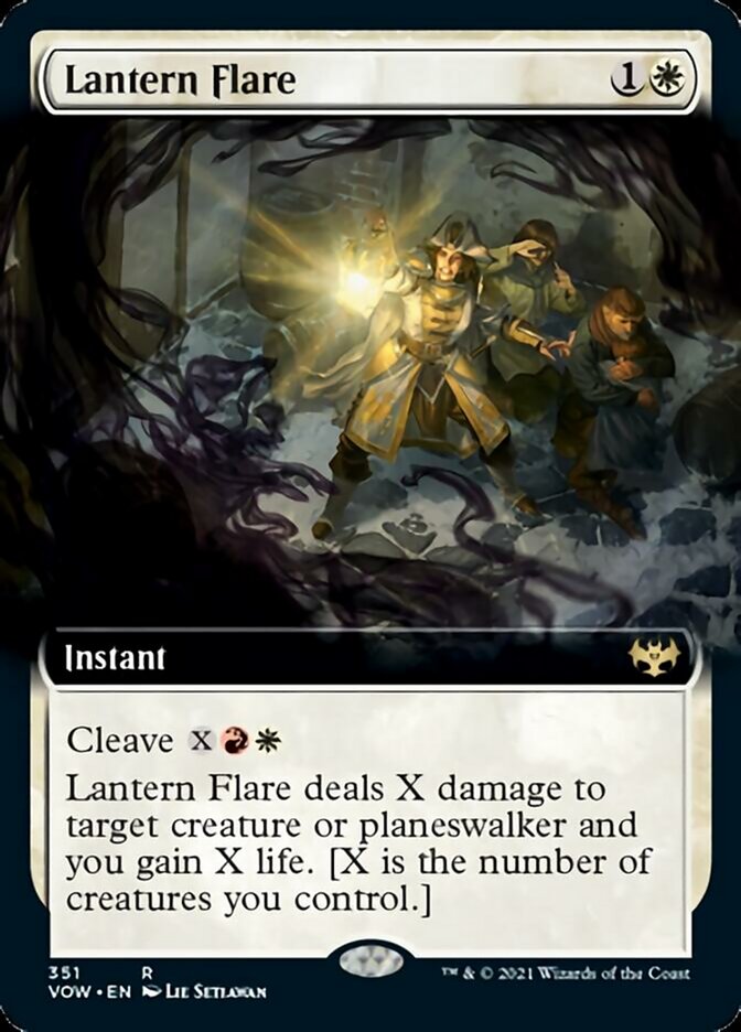 Lantern Flare (Extended Art) [Innistrad: Crimson Vow] | Gamers Paradise