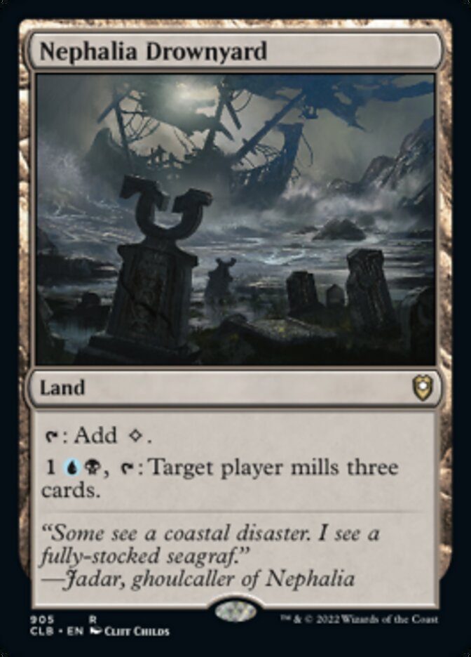 Nephalia Drownyard [Commander Legends: Battle for Baldur's Gate] | Gamers Paradise