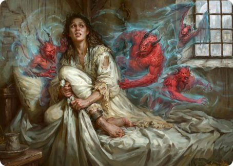 Eruth, Tormented Prophet Art Card [Innistrad: Crimson Vow Art Series] | Gamers Paradise