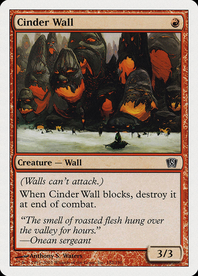Cinder Wall [Eighth Edition] | Gamers Paradise
