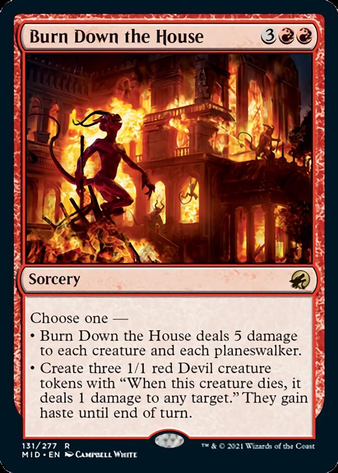 Burn Down the House [Innistrad: Midnight Hunt] | Gamers Paradise