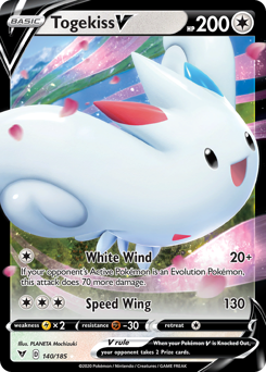 Togekiss V (140/185) [Sword & Shield: Vivid Voltage] | Gamers Paradise