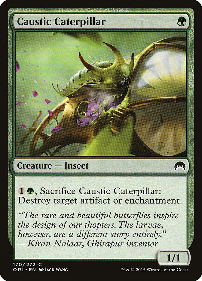 Caustic Caterpillar [Magic Origins] | Gamers Paradise