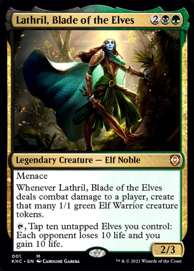 Lathril, Blade of the Elves [Kaldheim Commander] | Gamers Paradise