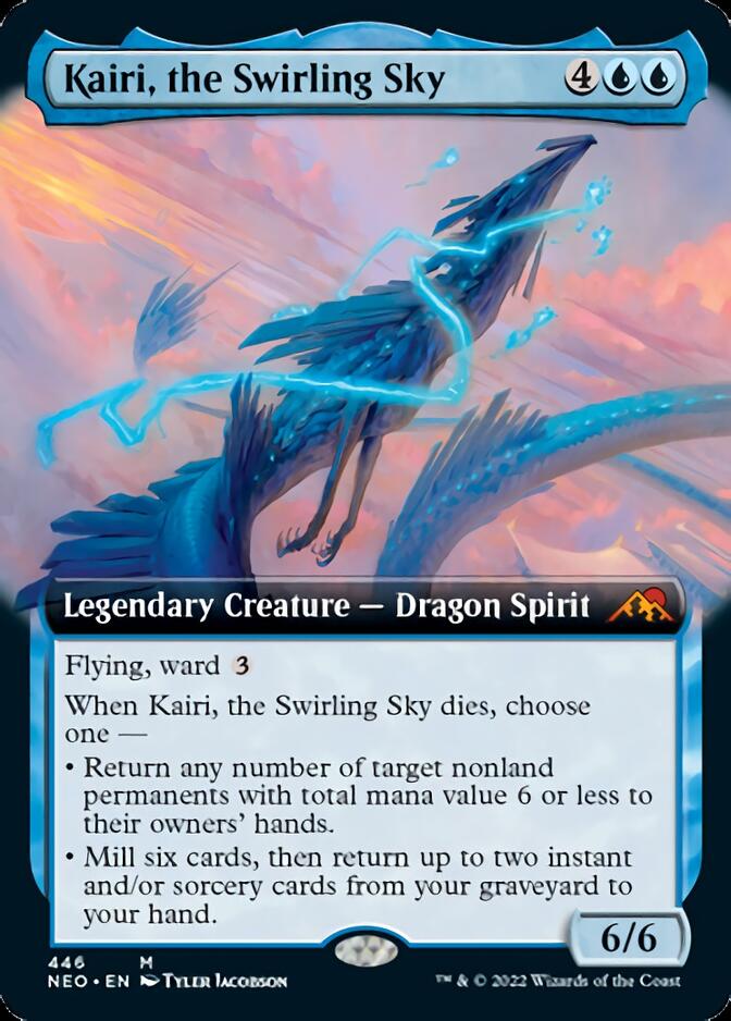 Kairi, the Swirling Sky (Extended Art) [Kamigawa: Neon Dynasty] | Gamers Paradise