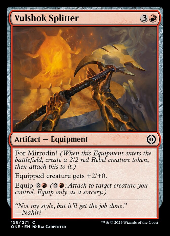 Vulshok Splitter [Phyrexia: All Will Be One] | Gamers Paradise