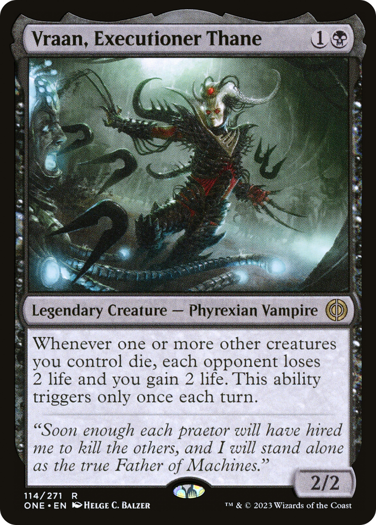 Vraan, Executioner Thane [Phyrexia: All Will Be One] | Gamers Paradise