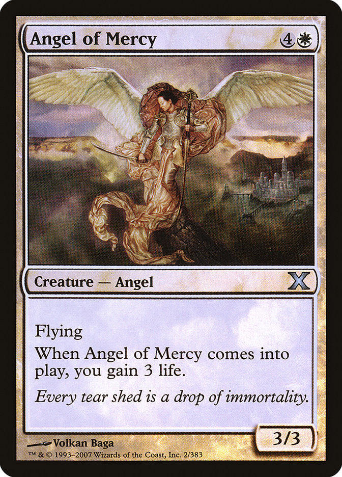 Angel of Mercy (Premium Foil) [Tenth Edition] | Gamers Paradise