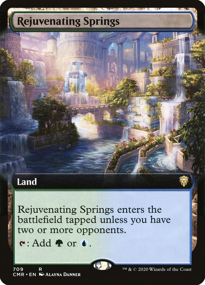 Rejuvenating Springs (Extended Art) [Commander Legends] | Gamers Paradise