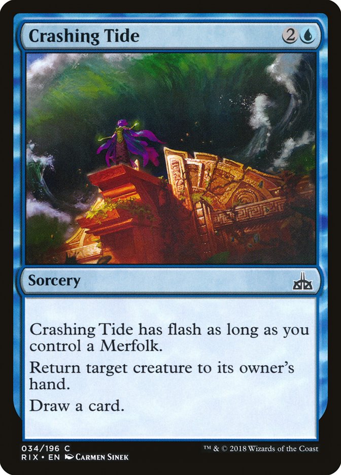 Crashing Tide [Rivals of Ixalan] | Gamers Paradise