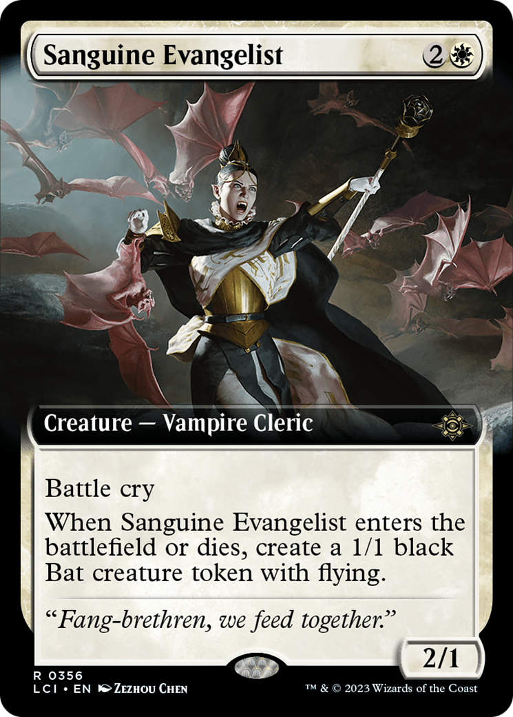 Sanguine Evangelist (Extended Art) [The Lost Caverns of Ixalan] | Gamers Paradise