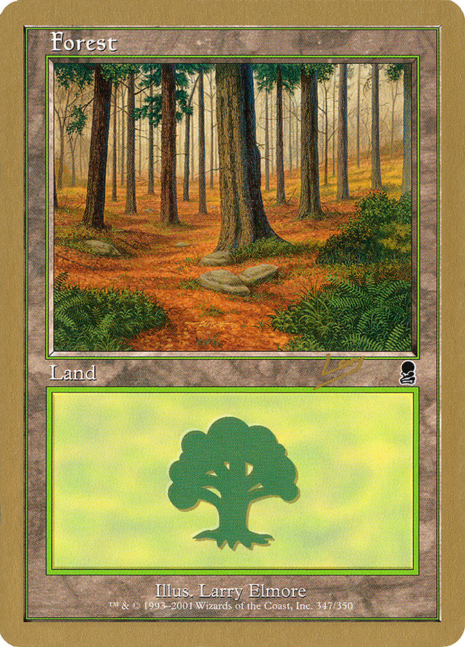 Forest (rl347) (Raphael Levy) [World Championship Decks 2002] | Gamers Paradise