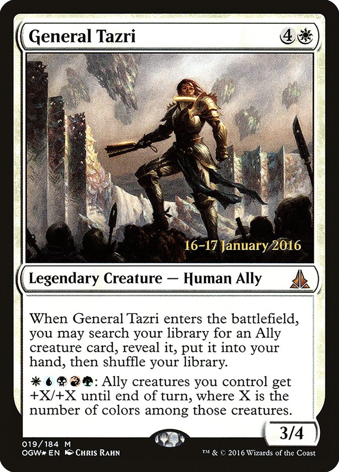 General Tazri [Oath of the Gatewatch Prerelease Promos] | Gamers Paradise