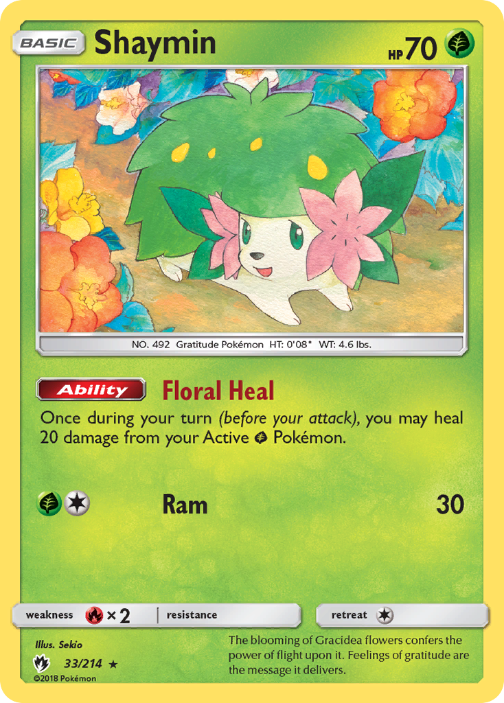 Shaymin (33/214) [Sun & Moon: Lost Thunder] | Gamers Paradise