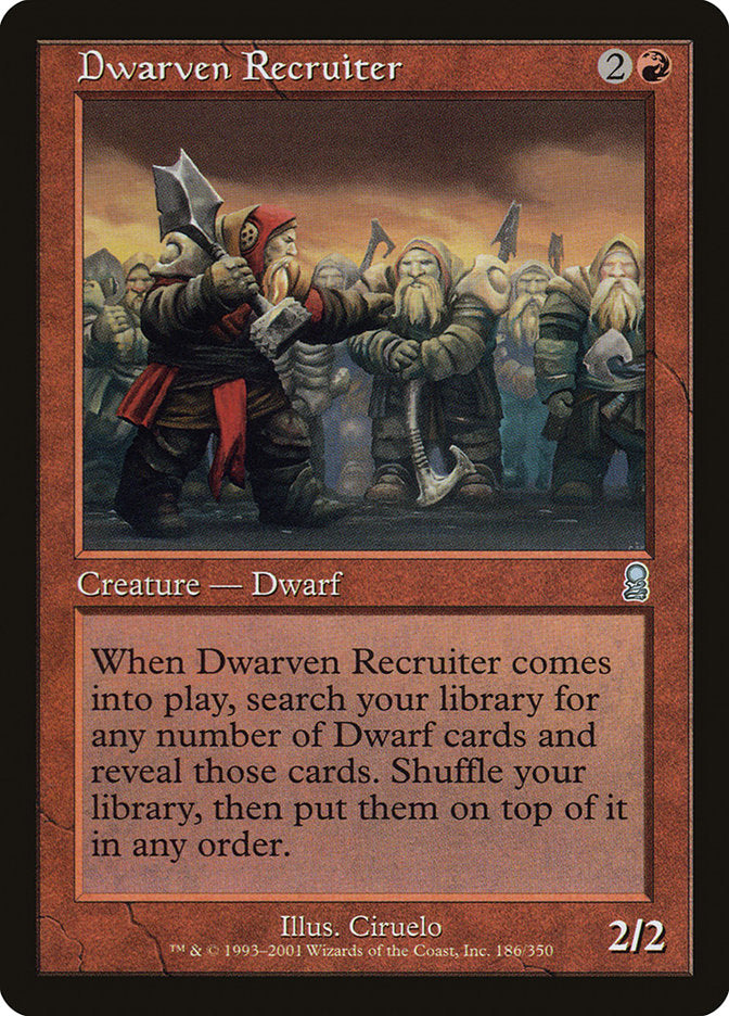 Dwarven Recruiter [Odyssey] | Gamers Paradise