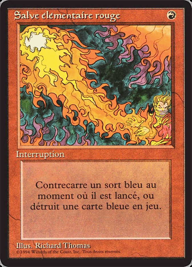 Red Elemental Blast [Foreign Black Border] | Gamers Paradise