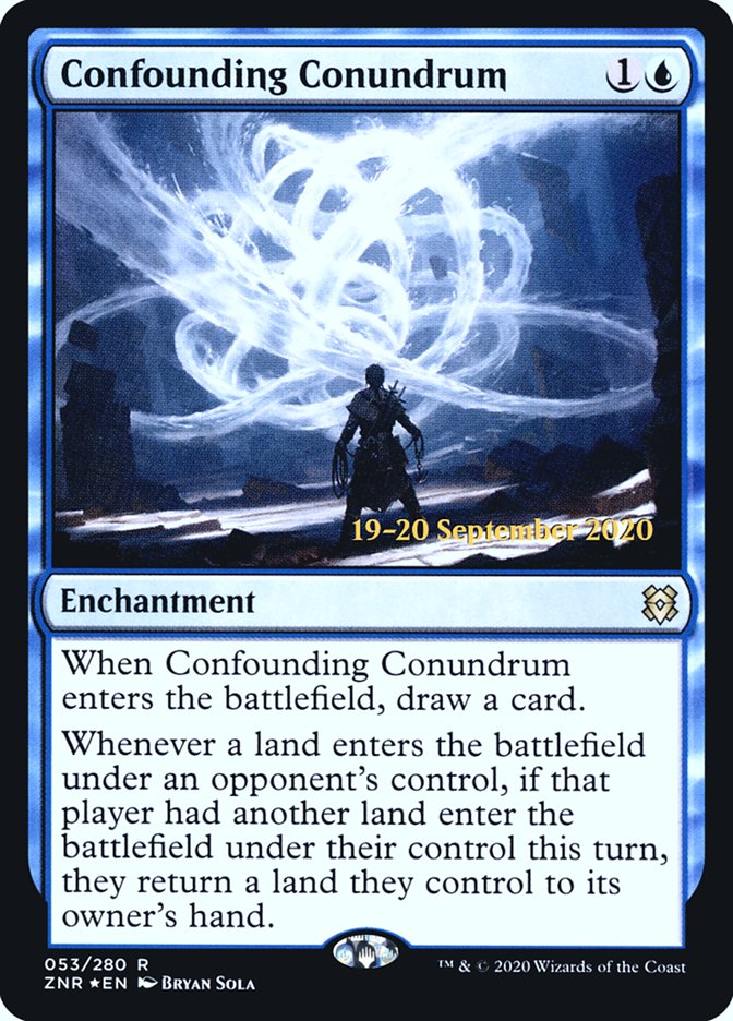 Confounding Conundrum [Zendikar Rising Prerelease Promos] | Gamers Paradise