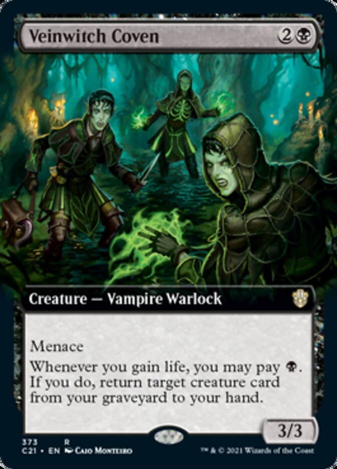Veinwitch Coven (Extended Art) [Commander 2021] | Gamers Paradise