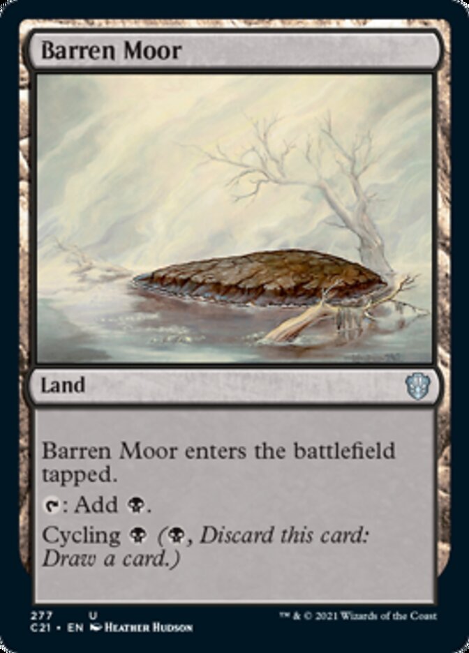 Barren Moor [Commander 2021] | Gamers Paradise