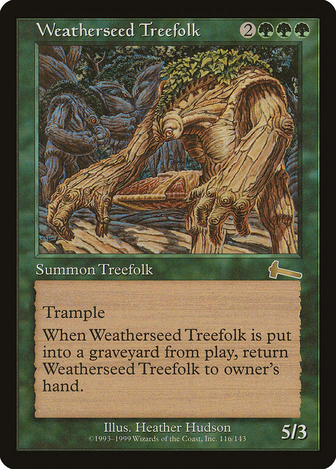 Weatherseed Treefolk [Urza's Legacy] | Gamers Paradise