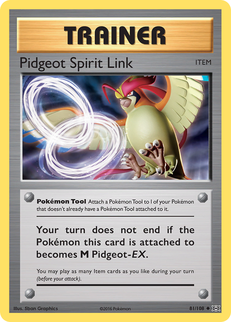 Pidgeot Spirit Link (81/108) [XY: Evolutions] | Gamers Paradise