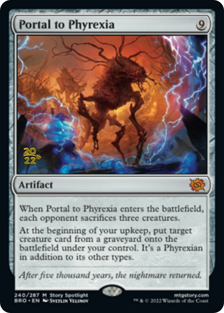 Portal to Phyrexia [The Brothers' War Prerelease Promos] | Gamers Paradise