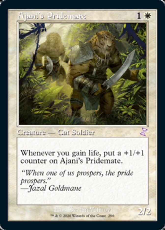 Ajani's Pridemate (Timeshifted) [Time Spiral Remastered] | Gamers Paradise