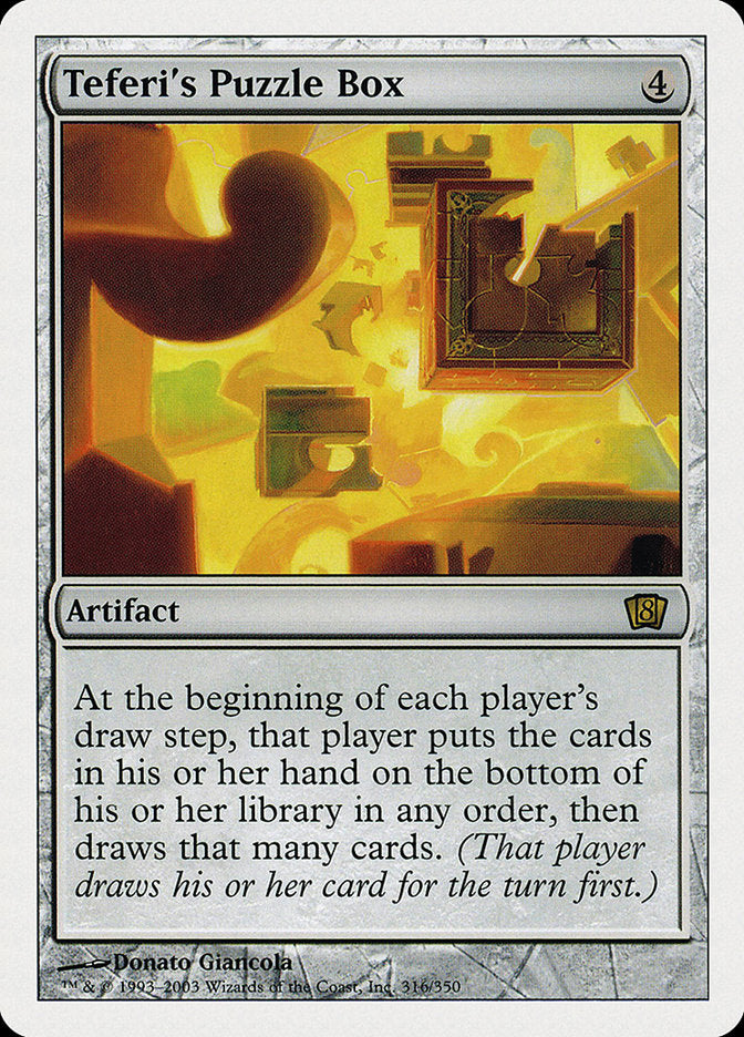 Teferi's Puzzle Box [Eighth Edition] | Gamers Paradise