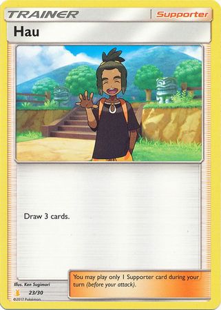 Hau (23/30) [Sun & Moon: Trainer Kit - Alolan Raichu] | Gamers Paradise