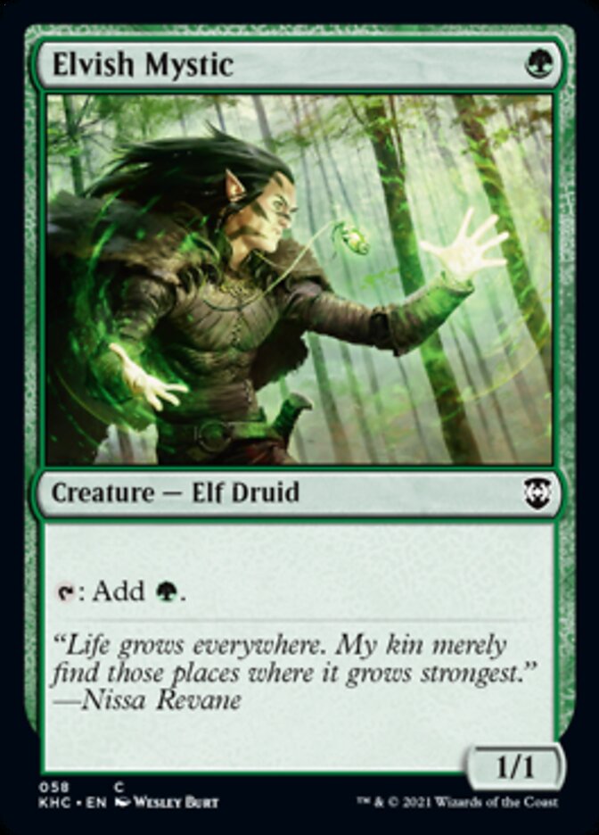 Elvish Mystic [Kaldheim Commander] | Gamers Paradise