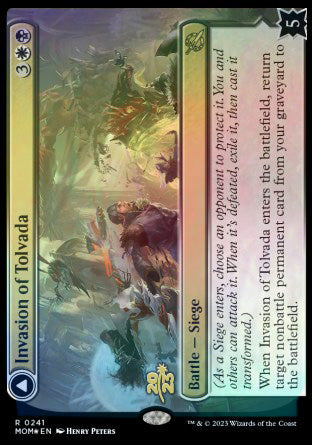 Invasion of Tolvada // The Broken Sky [March of the Machine Prerelease Promos] | Gamers Paradise