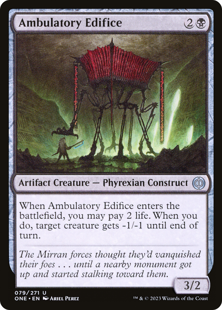 Ambulatory Edifice [Phyrexia: All Will Be One] | Gamers Paradise