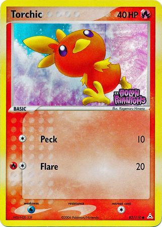 Torchic (83/110) (Stamped) [EX: Holon Phantoms] | Gamers Paradise