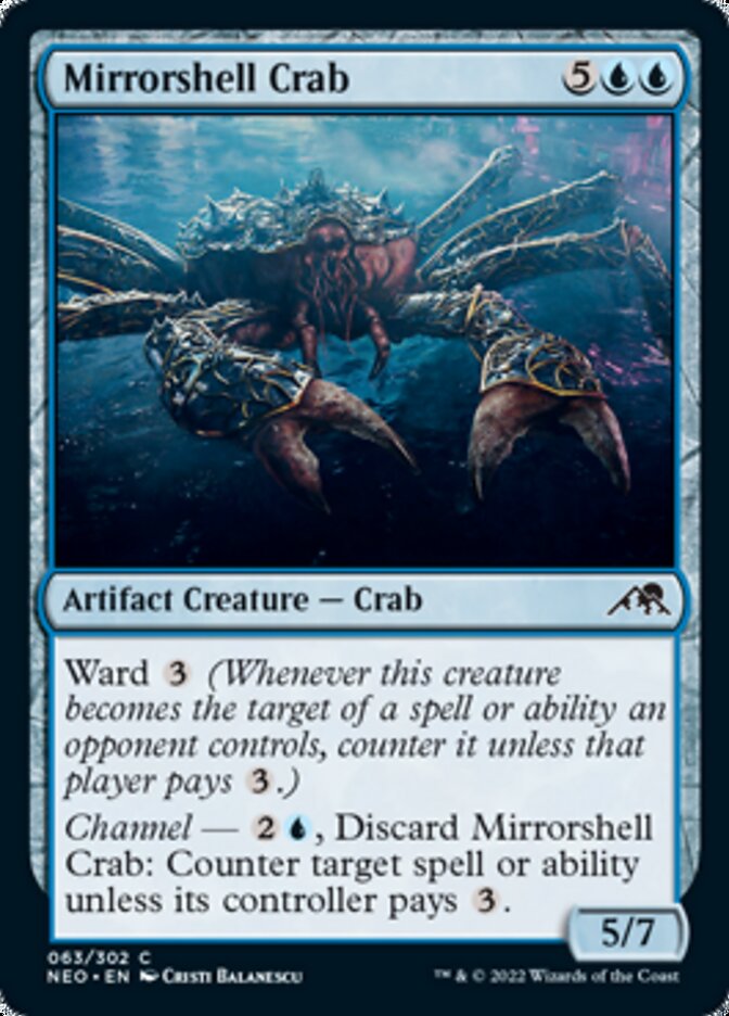 Mirrorshell Crab [Kamigawa: Neon Dynasty] | Gamers Paradise