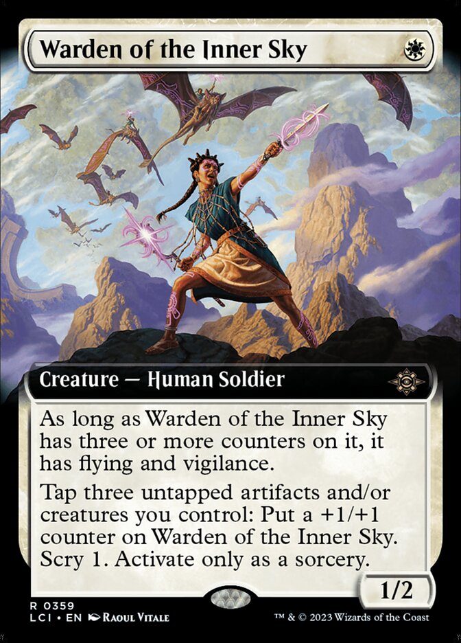 Warden of the Inner Sky (Extended Art) [The Lost Caverns of Ixalan] | Gamers Paradise