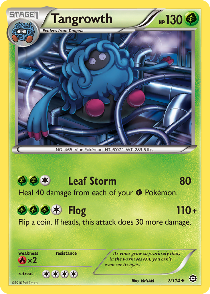 Tangrowth (2/114) [XY: Steam Siege] | Gamers Paradise