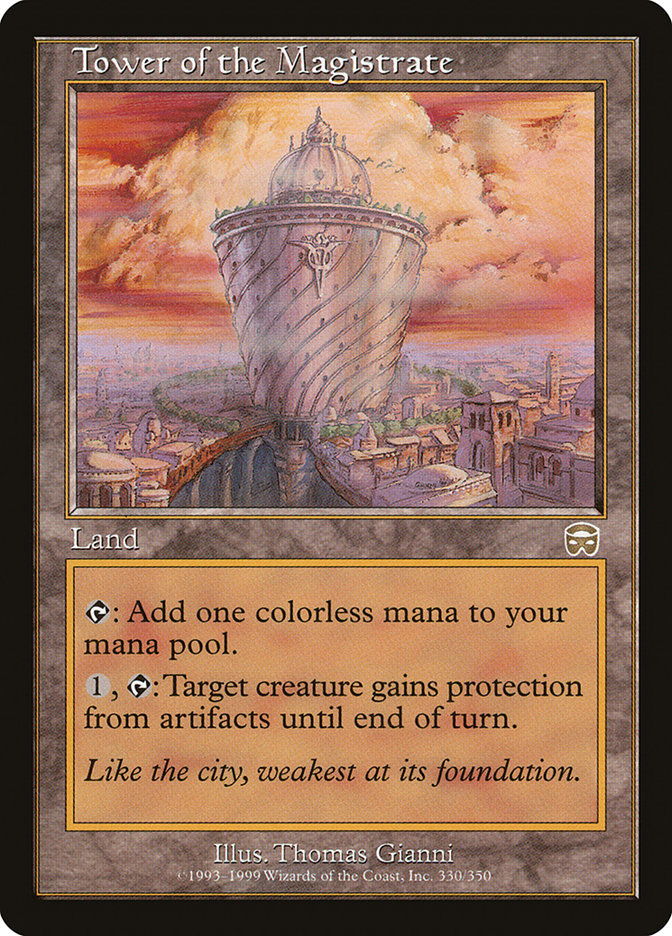 Tower of the Magistrate [Mercadian Masques] | Gamers Paradise