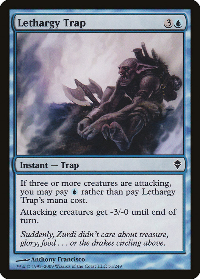 Lethargy Trap [Zendikar] | Gamers Paradise