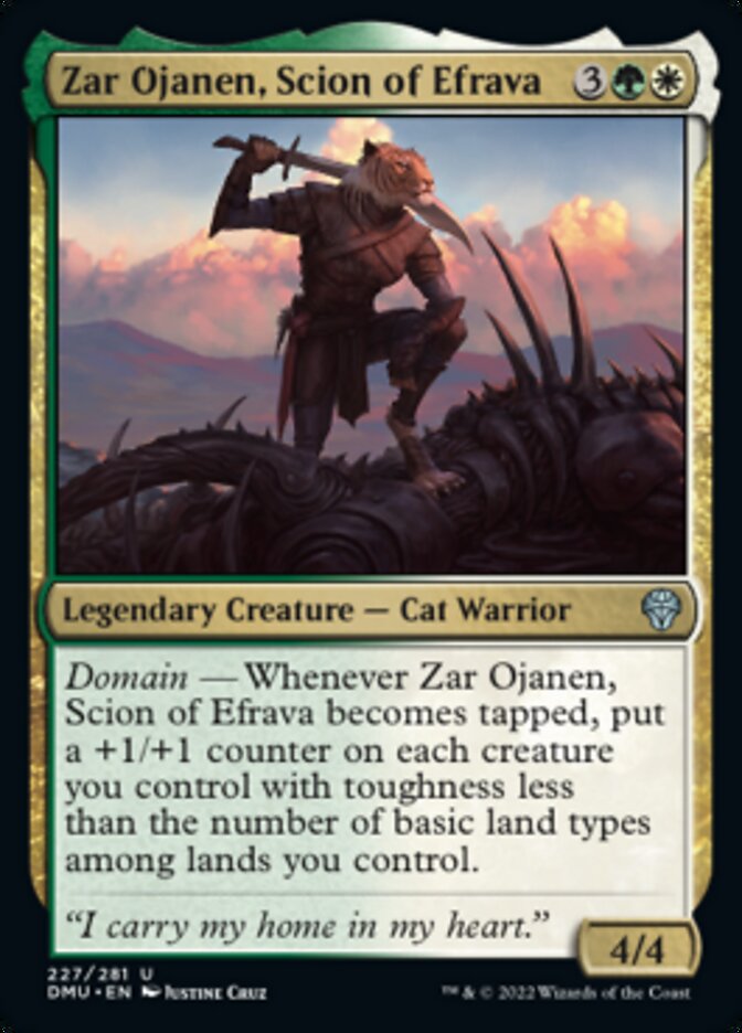 Zar Ojanen, Scion of Efrava [Dominaria United] | Gamers Paradise