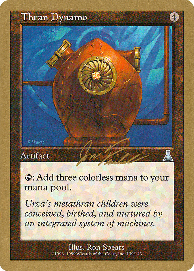 Thran Dynamo (Jon Finkel) [World Championship Decks 2000] | Gamers Paradise