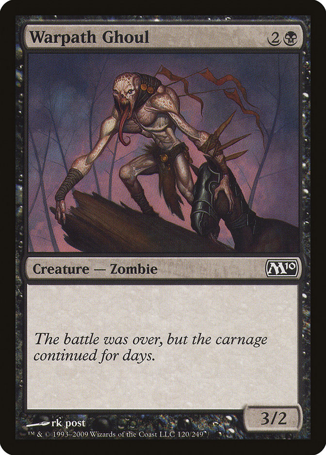 Warpath Ghoul [Magic 2010] | Gamers Paradise