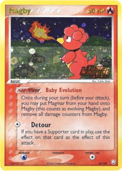 Magby (24/109) (Stamped) [EX: Team Rocket Returns] | Gamers Paradise